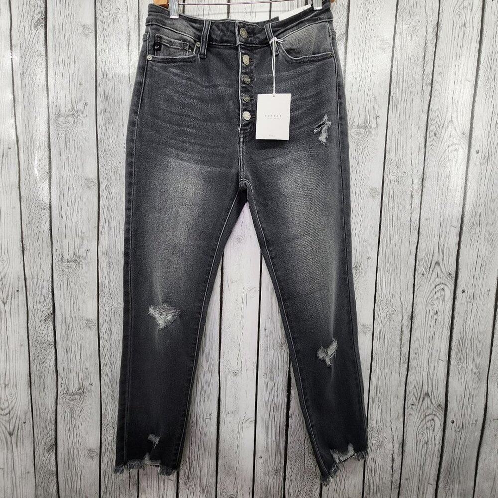 KanCan High Rise Ankle Skinny